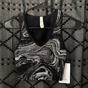 Athleta Aurora Seamless Shine Crop Tank